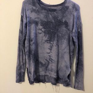 Tattered soft and sexy American eagle shirt